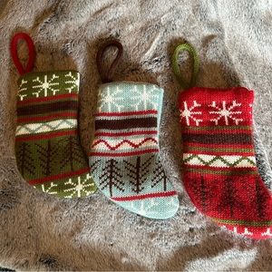 Mini Christmas Stocking Ornaments